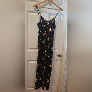 H&M Black Floral Dress